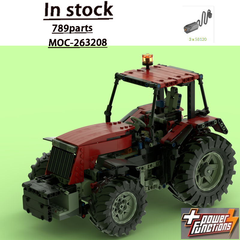 MOC-263208 New Urban Farm Red  - đánh giá và giá Urban Farming Model